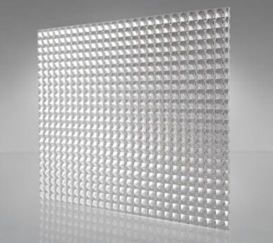 lighting panel prismatic light diffuser and cover fluorolite plastics