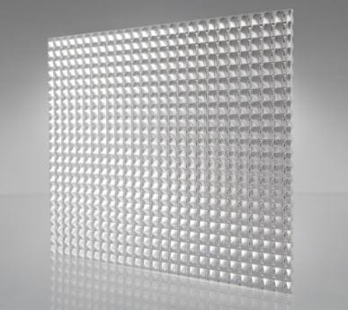 lightin panel prismatic light diffuser n' cover fluorolite plastics