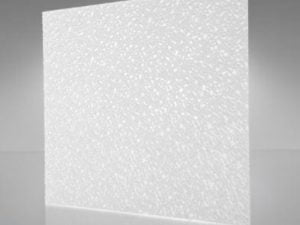 white cracked ice flat sheet panel cover and diffuser for replacement and broken