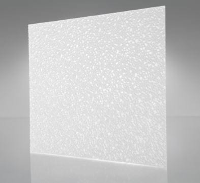 white cracked ice flat sheet panel cover and diffuser for replacement and broken