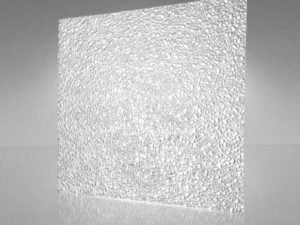 clear cracked ice sheet fluorescent light diffuser and cover for broken or damaged ceiling lights