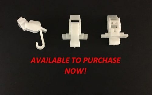 plastic clips for vapor tight light fixture