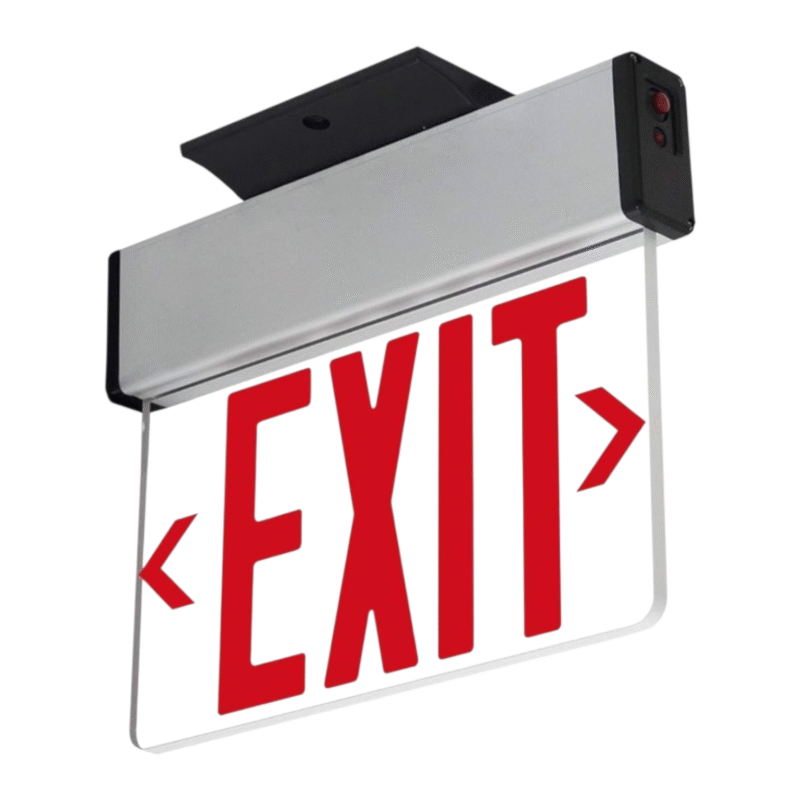 commercial LED exit sign double sided