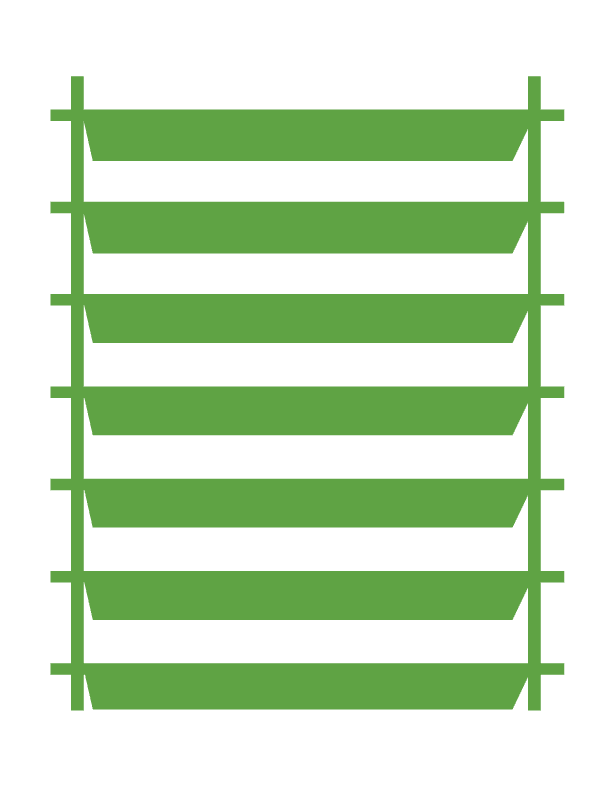 Baffle Diagram fluorescent light cover and diffuser for broken and damaged light covers