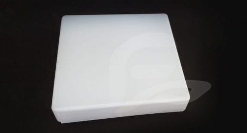 square shape light cover