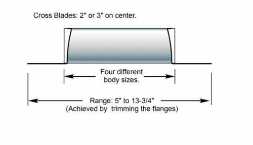 aluminum baffle