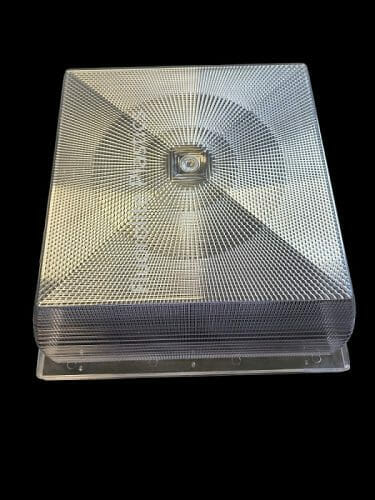 clear prismatic polycarbonate diffuser