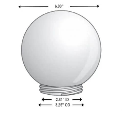 sphere round light globe