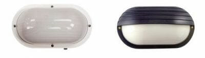 oval shape outdoor light cover