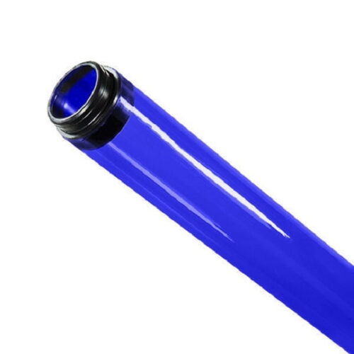 royal blue tube guard for fluorescent bulb