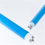 T8 Light Blue Fluorescent Safety Sleeve