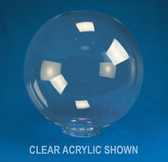 clear 18" globe