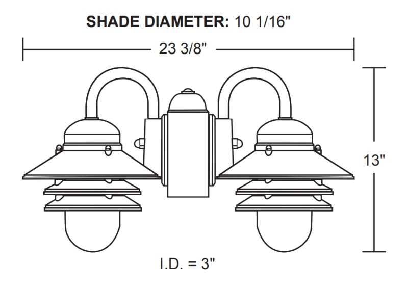 outdoor post light