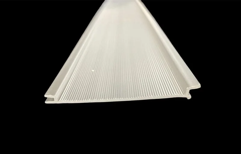 LED Light Cover Clear Prismatic Width 2 15/16" Height 5/16"