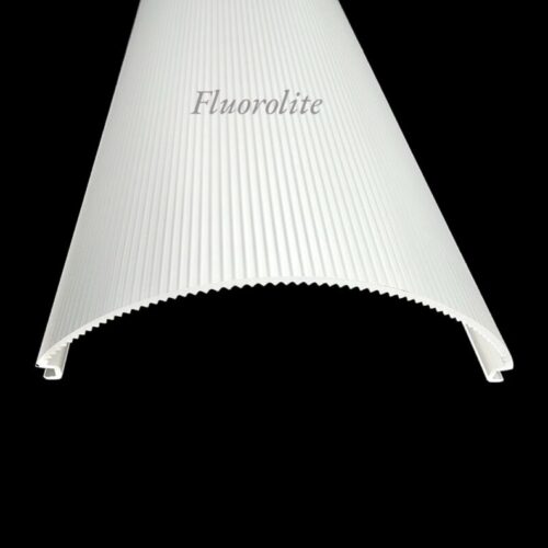 frosted ribbed light cover 48"
