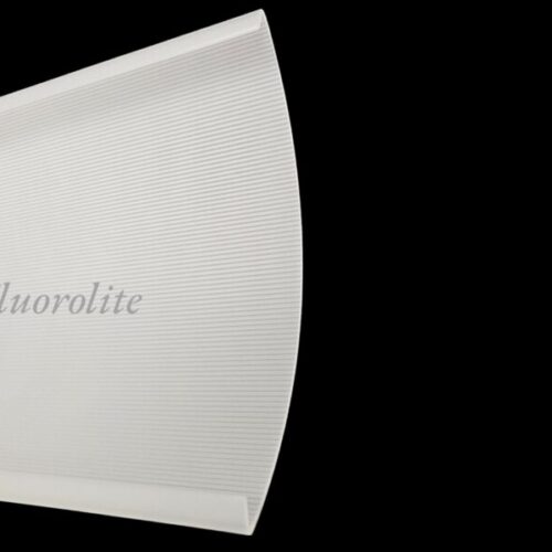 Replacement fluorescent light diffuser