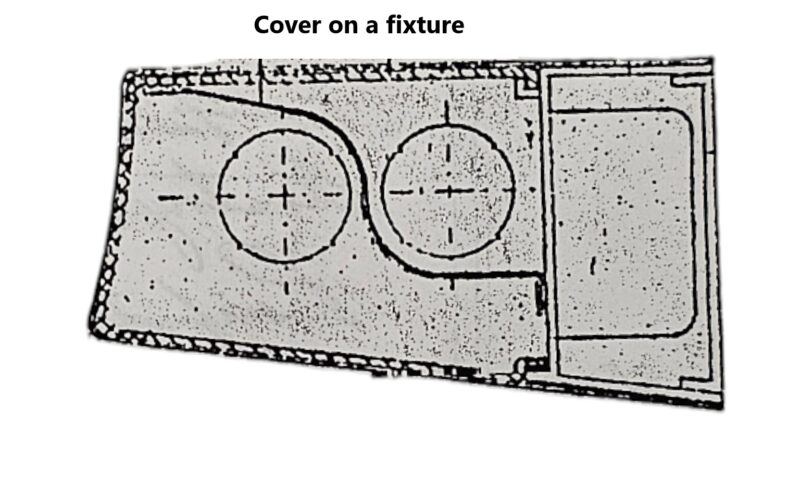 light cover on a fixture