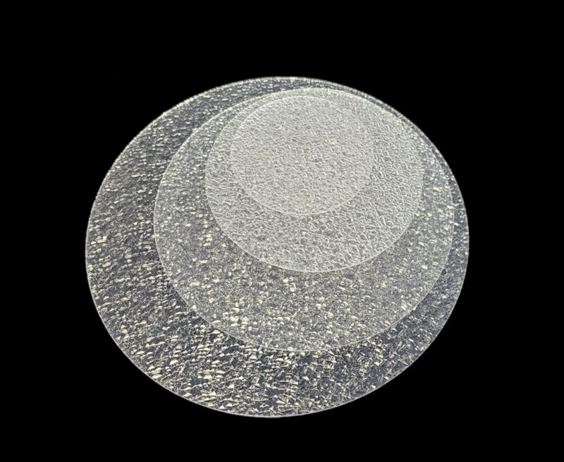 Cracked ice disc