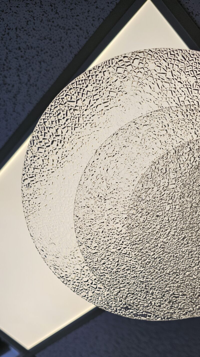 round disc light diffuser