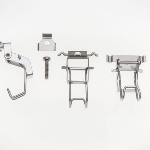 Vaportight matel latches