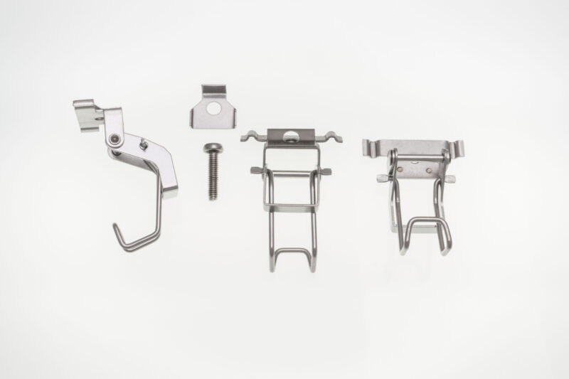 Vaportight matel latches