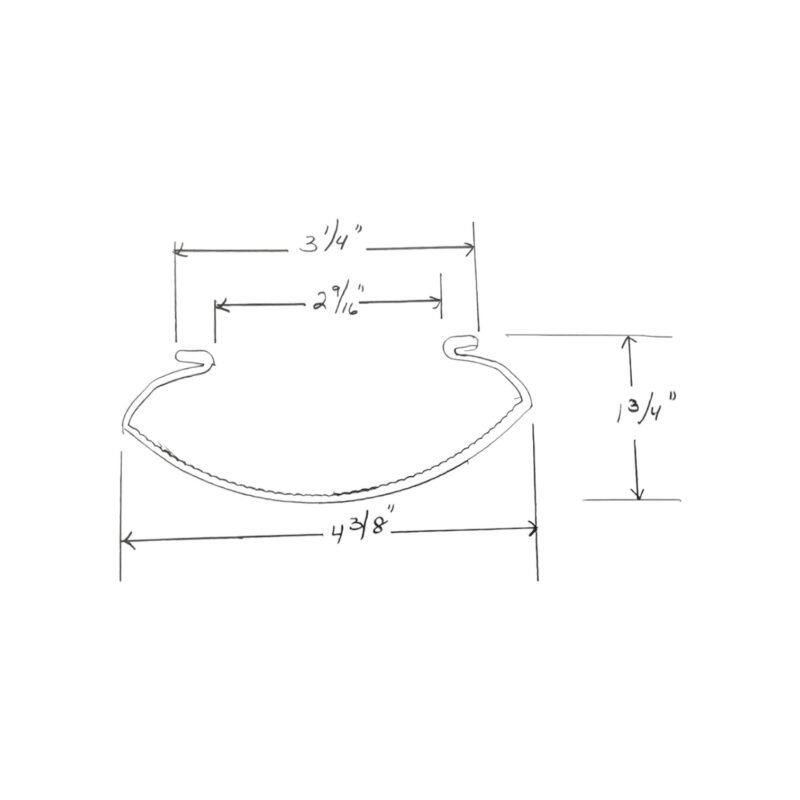 drawing for F 0731 recessed fixture cover