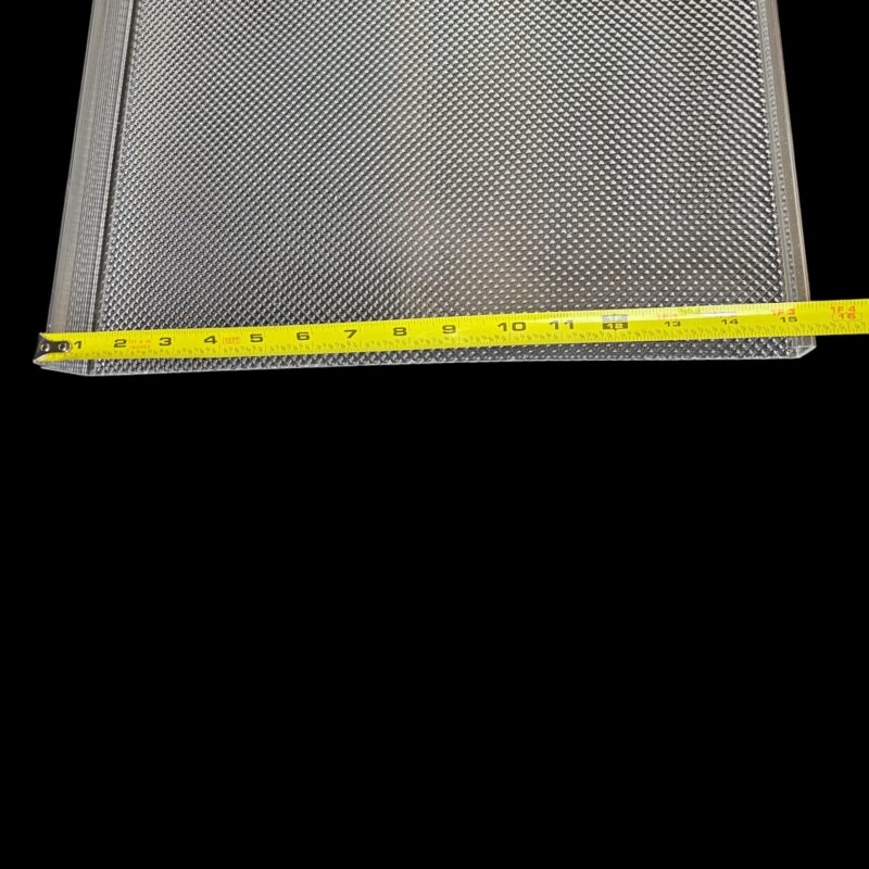 wraparound fixture lens