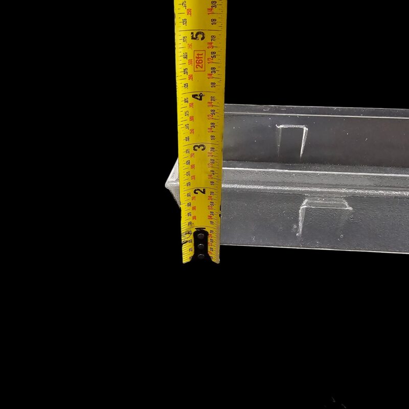 height of the vapor tight lens