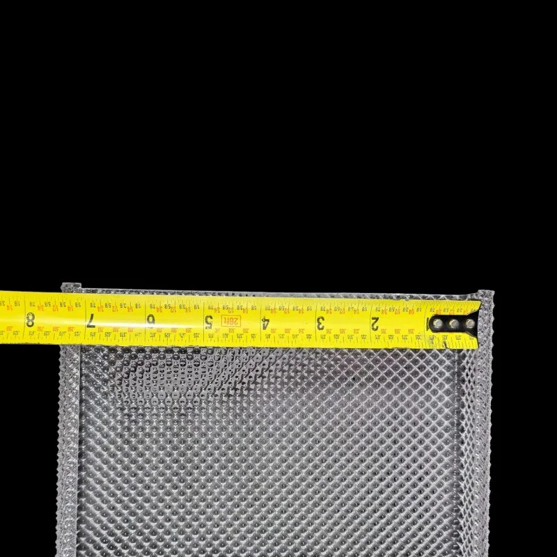 opening width of wraparound