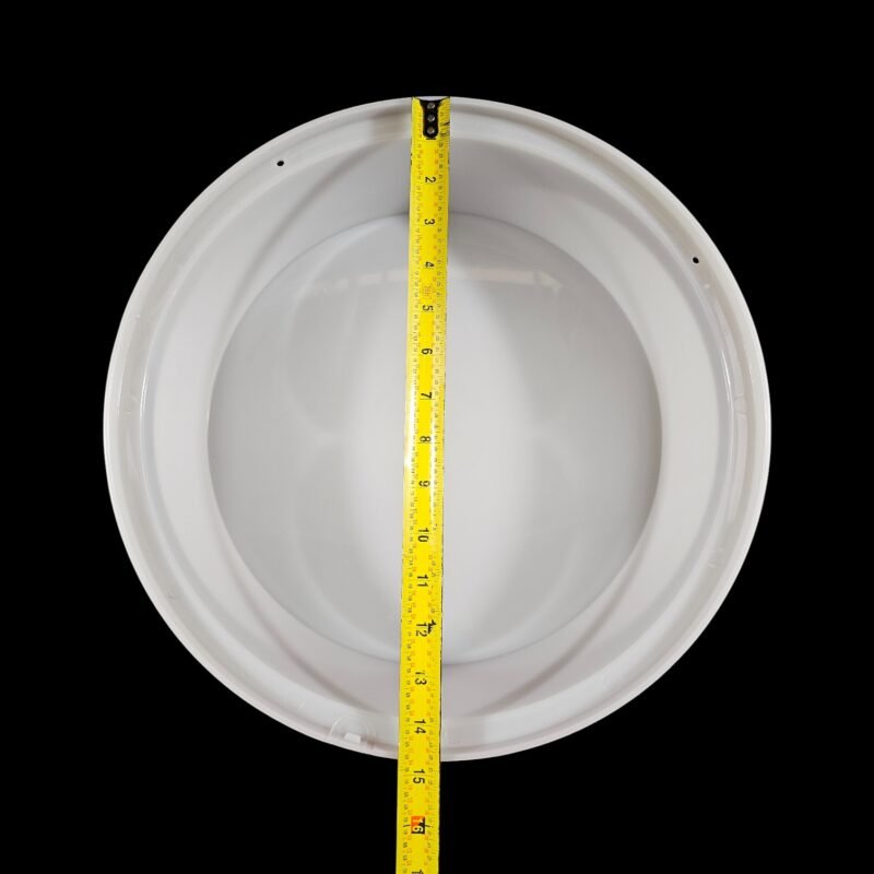 white ceiling light cover round