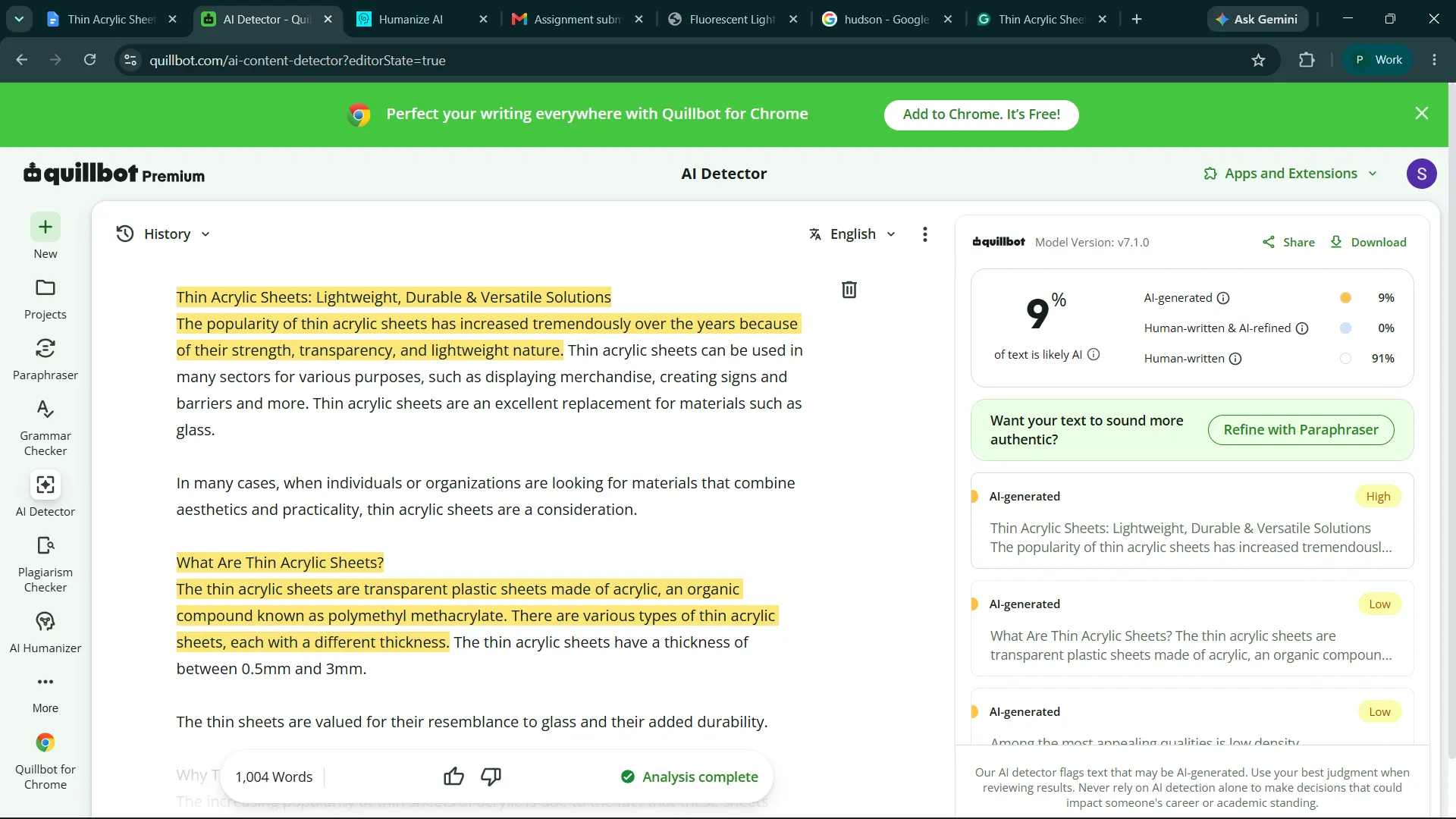 image Control Light Diffusion