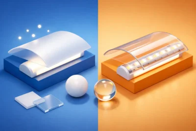 Acrylic Versus Polycarbonate Diffuser