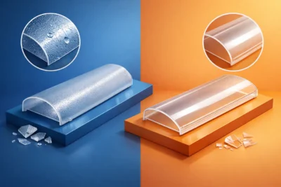 Polycarbonate vs Acrylic Light Cover